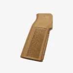 B5 Systems Type 22 Pistol Grip for AR-15, coyote brown side view with textured grip