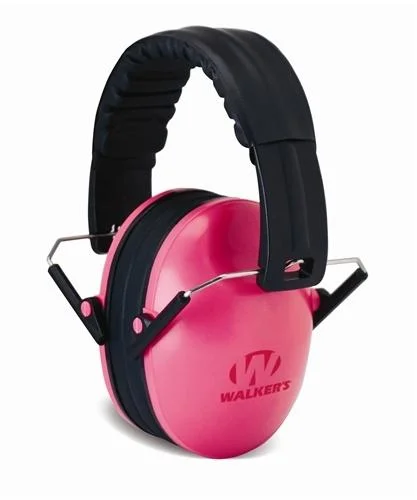 Walkers Game Ear Walker's Game Kids Folding Passive Ear Muffs-Pink