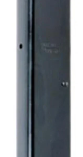 ProMag Springfield XD9 Magazine, upright front view in blued steel with extended body