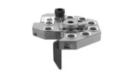 AOB Frankford Arsenal FX-10 Replacement Tool Head, gray metal head with multiple die openings