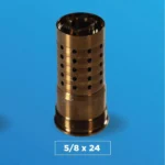 Q LLC Q Cherry Bomb Muzzle Brake 8.6 BLK 5/8-24