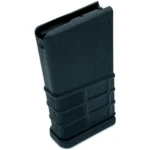Promag FN Fal rifle magazine, black polymer angled view with textured lower body