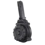 Promag Mfg. Inc. Promag Handgun Magazine for Glock 48/43X Black Polymer Drum 9mm Luger 50/rd
