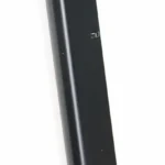 ProMag Ruger LCP Magazine, black angled side view with long body and baseplate