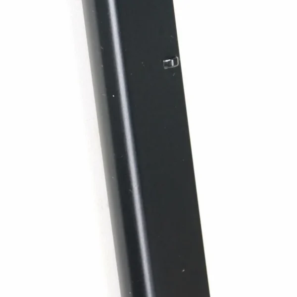 ProMag Ruger LCP Magazine, black angled side view with long body and baseplate
