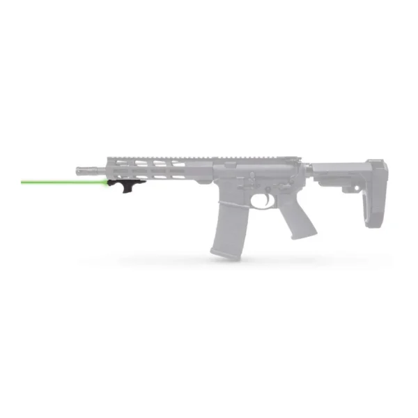 Viridian Green Laser Viridian HS1 Hand Stop with Green Laser Black with Picatinny Adapter