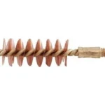 Pro-Shot Benchrest pistol bore brush, bronze bristles with brass core and threaded end