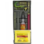 Pro-Shot Classic Kit Multi-Caliber Pistol Kit for .38 - .45 cal, tools and cloth in open black case