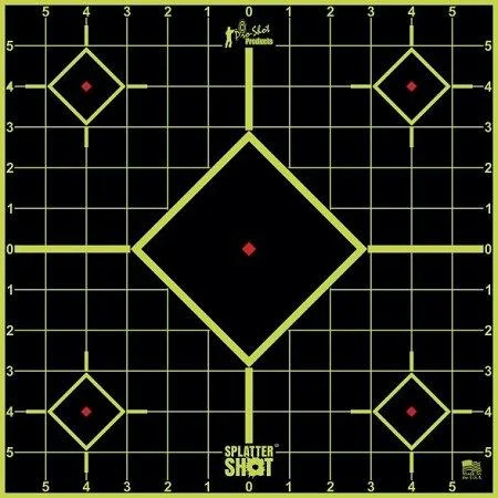 Pro-Shot Products Pro-Shot Splatter Shot 12" Green Sight In Target - Peel-and-Stick 5/ct
