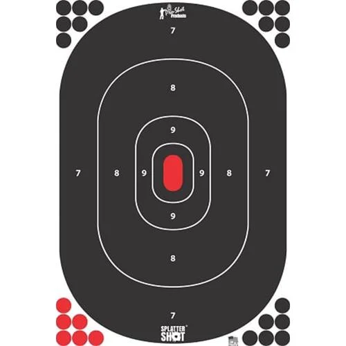 Pro-Shot Products Pro-Shot 12" x 18" Silhouette Target Peel & Stick 5/ct