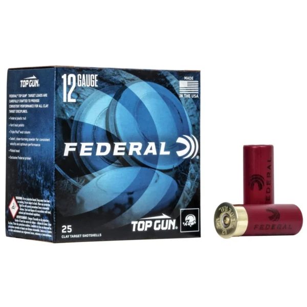 Federal Cartridge Co. Federal Top Gun Shotshells 12 ga 2-3/4" 1-1/8 oz 1200 fps #7.5 25/ct