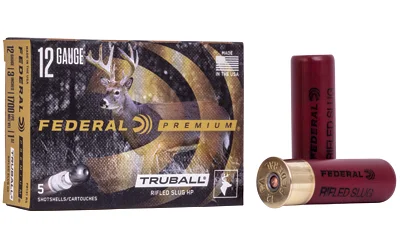 Federal FED VSHOK 12GA 3" TB SLUG HP 5/250