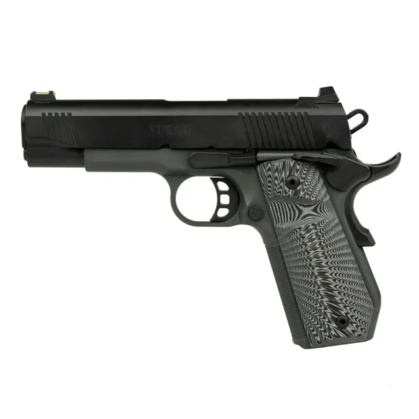 Tisas Arms Corp Tisas 1911 Yukon Carry C10 Handgun 10mm Auto 10rd Magazines(2) 4.25" Barrel Grey Frame/Black Slide Ed Brown
