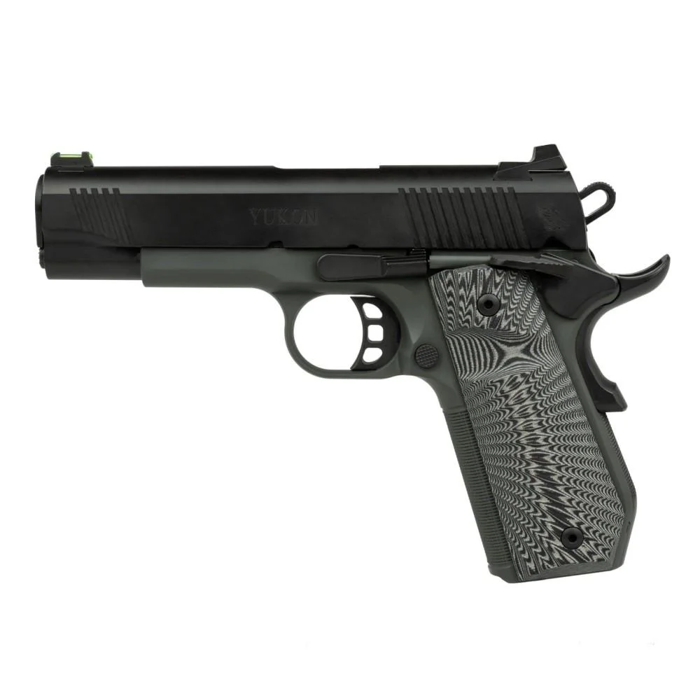 primary-52773 Tisas Arms Corp Tisas 1911 Yukon Carry C10 Handgun 10mm Auto 10rd Magazines(2) 4.25" Barrel Grey Frame/Black Slide Ed Brown