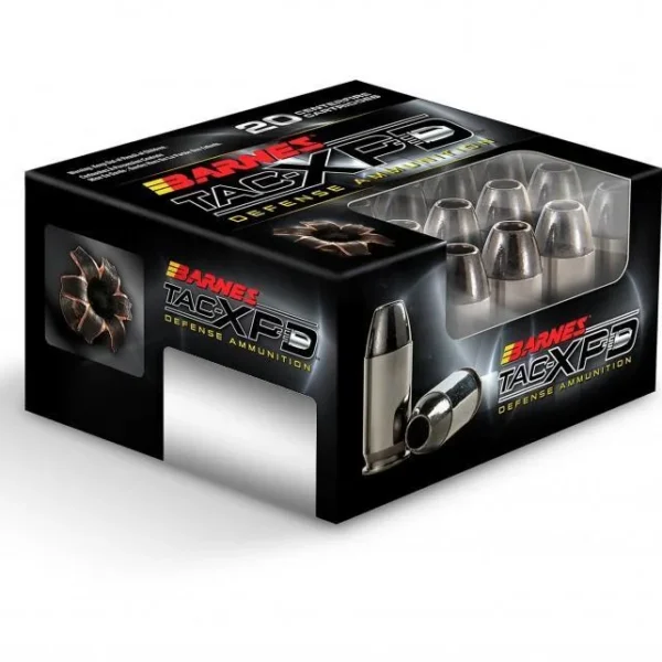Barnes Bullets Barnes TAC-XPD Defense Handgun Ammunition .380 ACP 80 gr TAC-XP 990 fps 20/ct