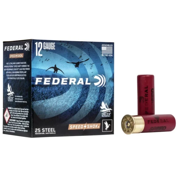 Federal FED SPEED SHOK 12GA 3" #2 25/250