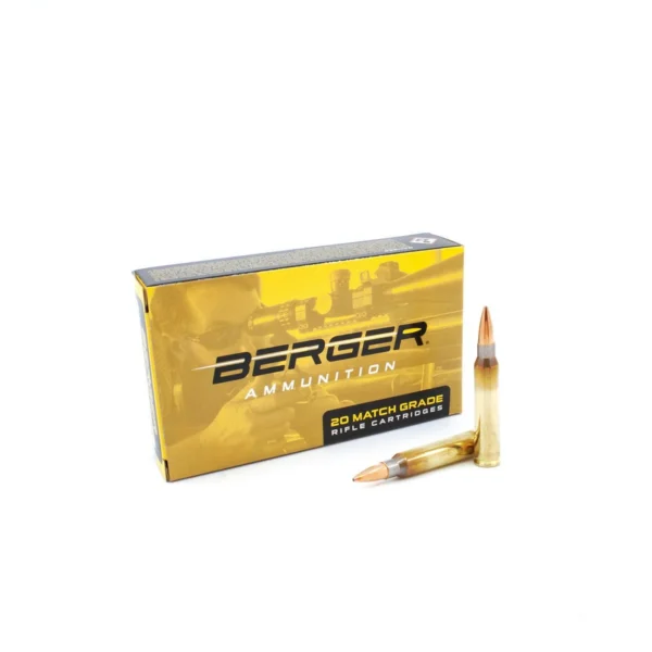 Berger Bullets Berger Rifle Ammunition .223 Rem 73gr BT Target 2820 fps 20/ct