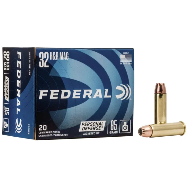 Federal Cartridge Co. Federal Personal Defense Handgun Ammunition .32 H&R Mag 85gr HP 1005 fps 20/ct