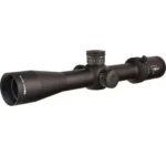 TRIJICON CREDO 2-10X36 FFP MRAD RED, black right-side view with objective bell and three turrets