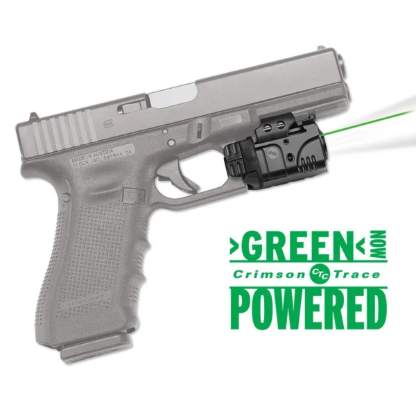 Crimson Trace Corporation Crimson Trace Rail Master Pro Laser Sight & Tactical Light Combo- Universal Green Laser