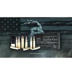 Hornady HRNDY BLACK 223REM 62GR FMJ 20/200