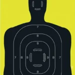 The Allen Company Inc. Allen EZ Aim Non-Adhesive Splash Silhoutte 12x18 5/ct