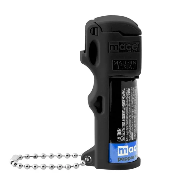 Mace Personal Defense Mace Pepper Spray Triple Action Pocket Model 10' Range Black