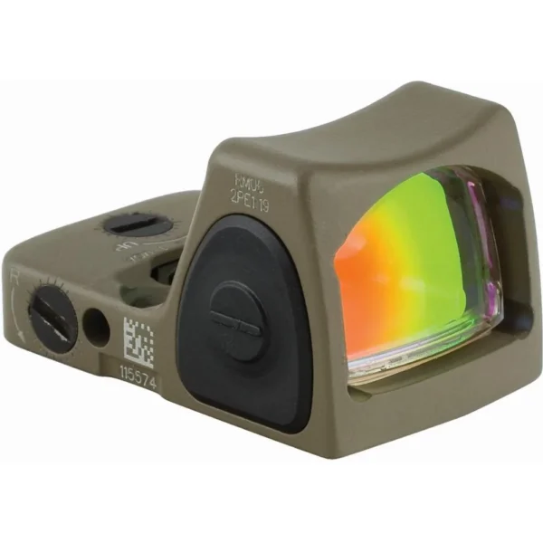 TRIJICON RMR TYPE 2 ADJ 6.5 MOA FDE