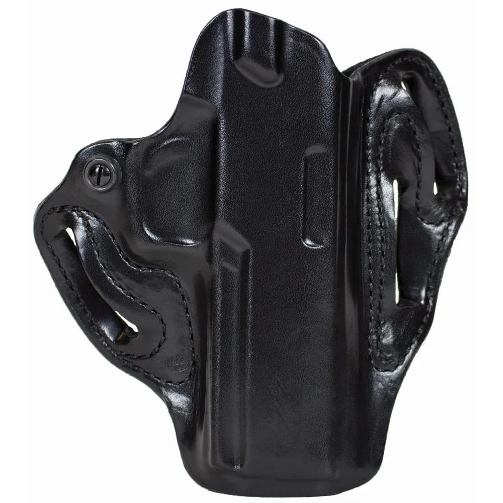 primary-53132 Desantis Leather Goods Co. DeSantis #002 Speed Scabbard OWB Holster for Glock 20/21/21SF Black RH