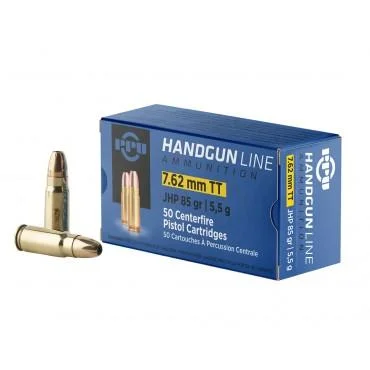 Prvi Partizan PPU 7.62 TOKAREV JHP 85GR 50/500