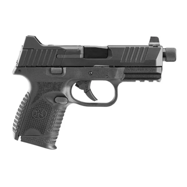 FN USA FN 509 Compact Tactical Handgun 9mm Luger 12rd & 24rd Magazines (2) 4.32" Barrel Black