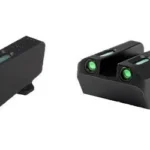 Truglo TFX Tritium/Fiber-Optic Day/Night Sight Set fits GLOCK 17 / 17L 19 22 23 24 26 27 33 34 35 38 and 39 (Suppressor Low)