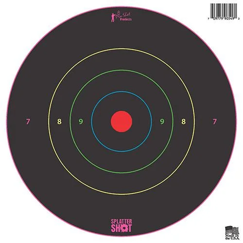 Pro-Shot Products Pro-Shot 8" Bullseye Multi-Color Rings on Heavy Tag Paper 6/ct