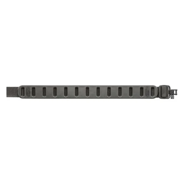 Blackpowder Products Inc Quake Quake Claw Slimline black sling with slotted rubber shoulder pad