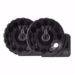 Umarex MAG UMX KOMPELTE two black rotary magazines in a joined holder, front view