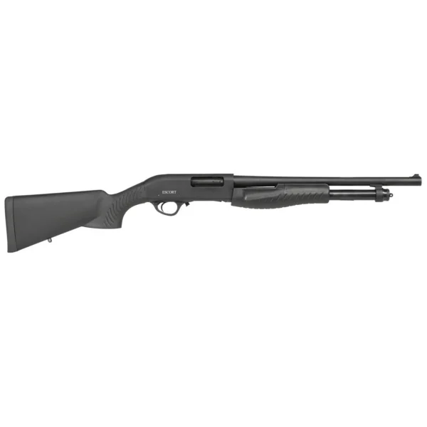 Hatsan USA / Escort Shotguns Escort Slugger Pump Shotgun 12ga 3" Chamber 5rd Capacity 18" Barrel Black Synthetic Stock