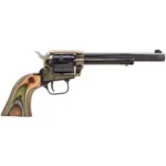 Taurus International - Heritage Heritage Rough Rider .22LR 6rd Capcity 6.5" Barrel Case Hardend Camo Laminate
