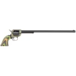 Taurus International - Heritage Heritage Rough Rider Handgun .22 LR 6/rd Capacity 16" Barrel Black with Laminate Green Grip