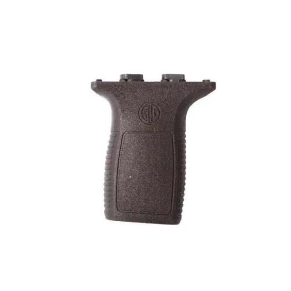Sig Sauer Tread M-LOK Forward Grip Kit, black front view with textured sides