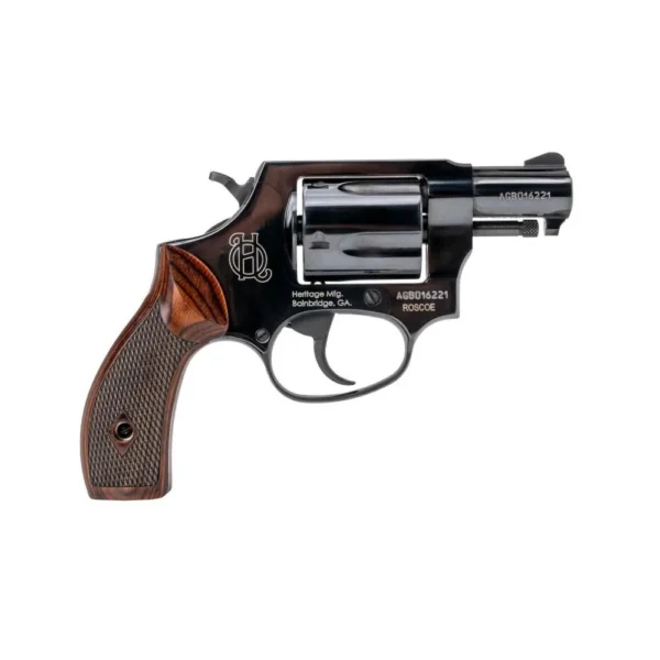 Taurus International - Heritage Heritage Roscoe Handgun .38 Special 5rd Capacity 2" Barrel Black with Wood Grips
