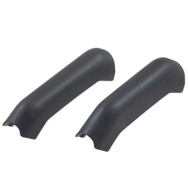 Ruger American Gen 2 Comb Riser Kit, two black curved risers in angled view