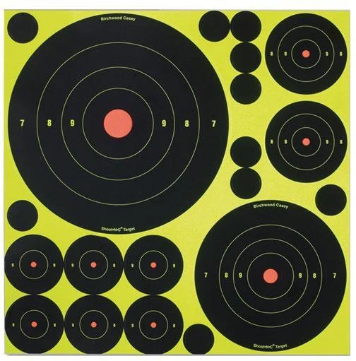 primary-53517 Birchwood Casey Shoot-N-C Adhesive Targets Variety/Pack