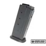 Sturm Ruger & Co Ruger Handgun Magazine For Ruger 57 and LC Carbine 5.7x28mm Black Steel 20/rd
