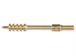 Pro-Shot Benchrest Quality Spear-Tip Brass Jag brass cleaning jag, side view with threaded end