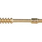 Pro-Shot Benchrest Quality Spear-Tip Brass Jag brass cleaning jag, side view with threaded end