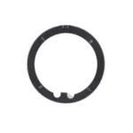 Dead Air Detent Ring for KeyMo & KeyMicro Adapters, black circular ring shown flat