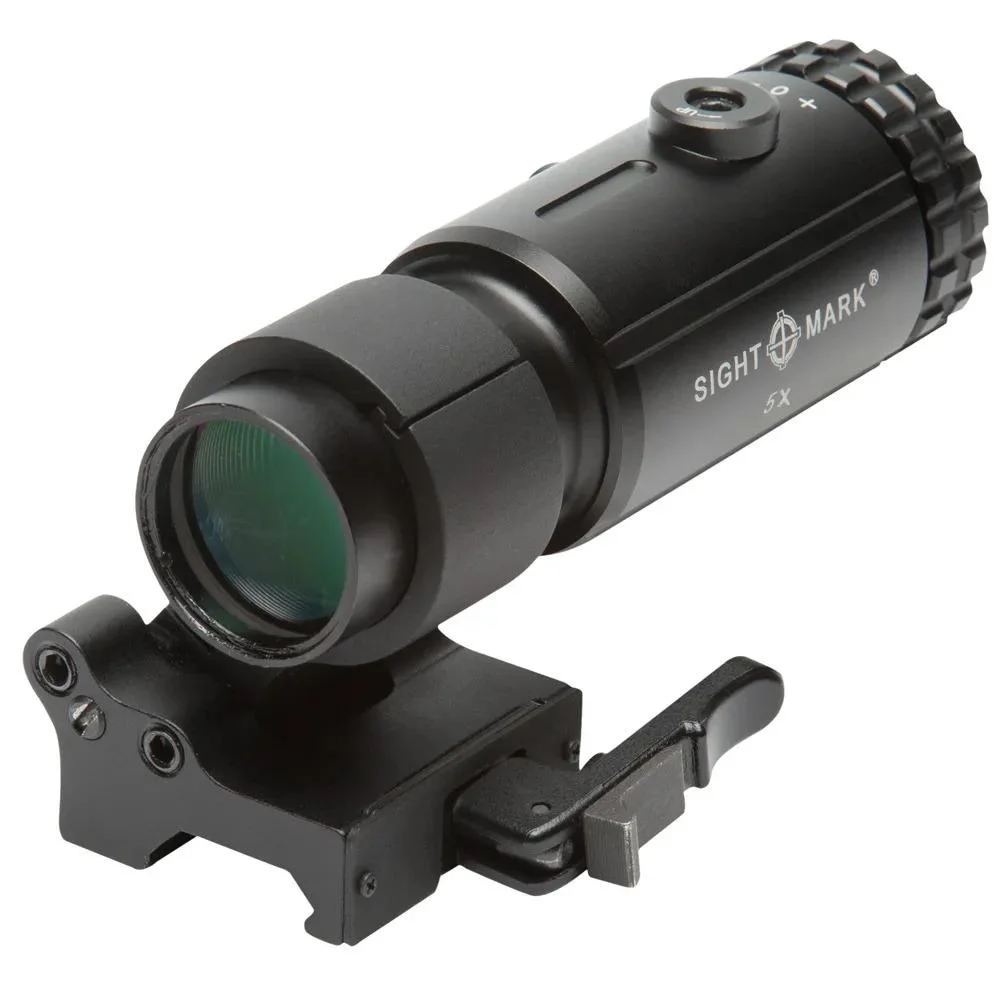 primary-53628 Sellmark Corporation Sightmark T-5 Magnifier with LQD Flip to Side Mount