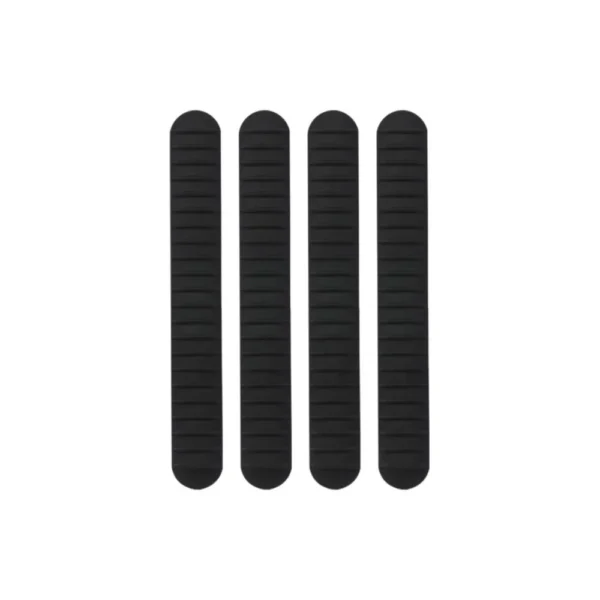 B5 Systems Rail Cover M-LOK Black four ribbed black rail cover panels