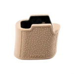 Hogue SIG P365 Grip Pad, FDE, front view with textured rubber surface and open top