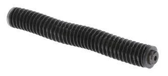 Rival Arms Guide Rod Assembly for Glock G43/43X/48, black coiled spring in angled view